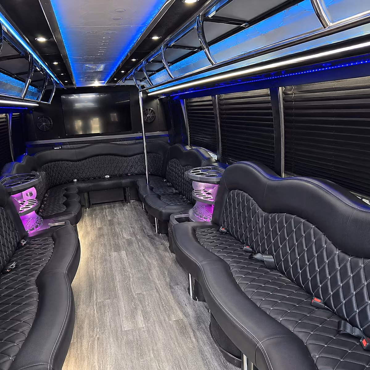 athens wedding party bus rental