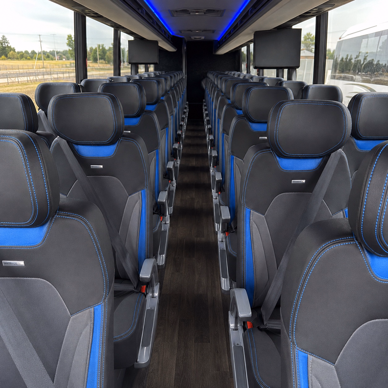 dunwoody concert charter bus rentals