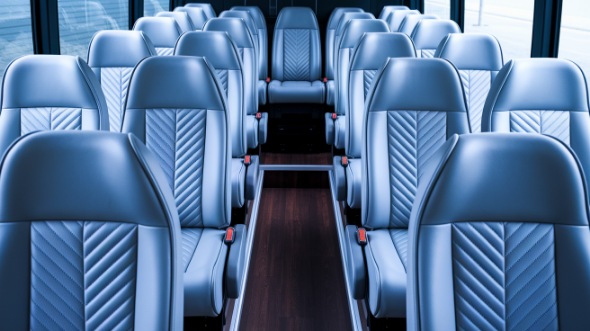 20 passenger minibus interior