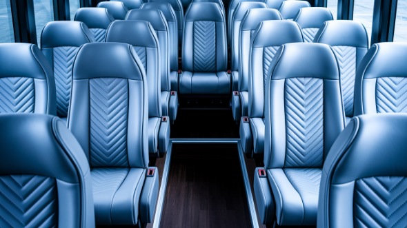 athens 30 passenger minibus inside