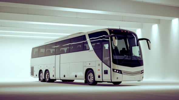 athens 54 passenger charter bus