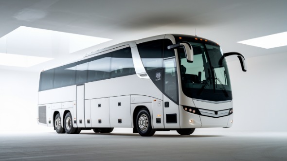 athens 55 passenger charter bus