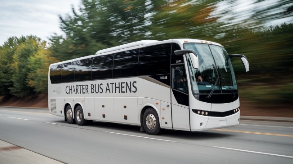athens charter bus