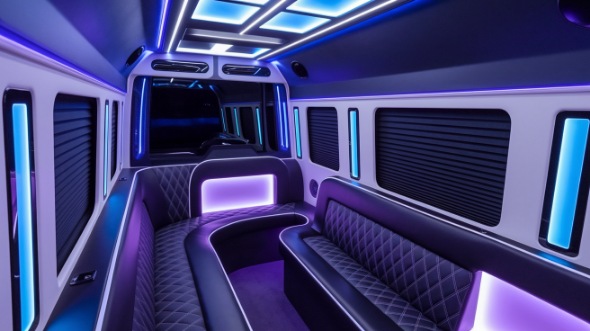 athens sprinter limo rental inside