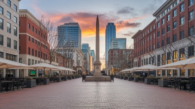 downtown square