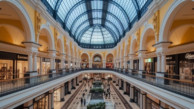 the mall